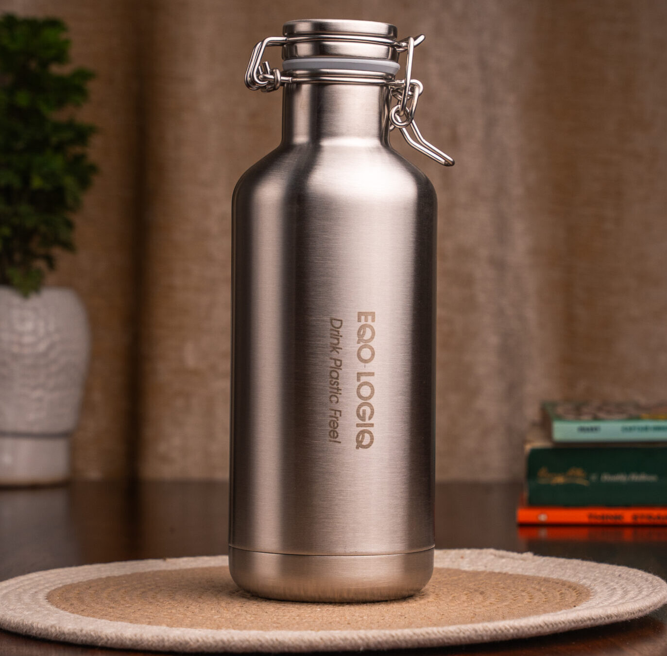 Plastic Free Steel Bottle | Double Wall | 1 Litre
